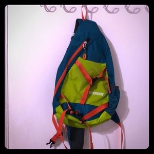 Bright Neon Sling Backpack - SO cool!